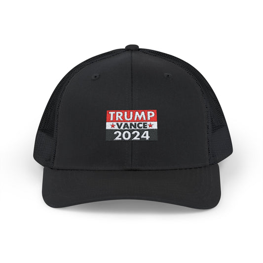 Trump Vance Snapback Trucker Cap