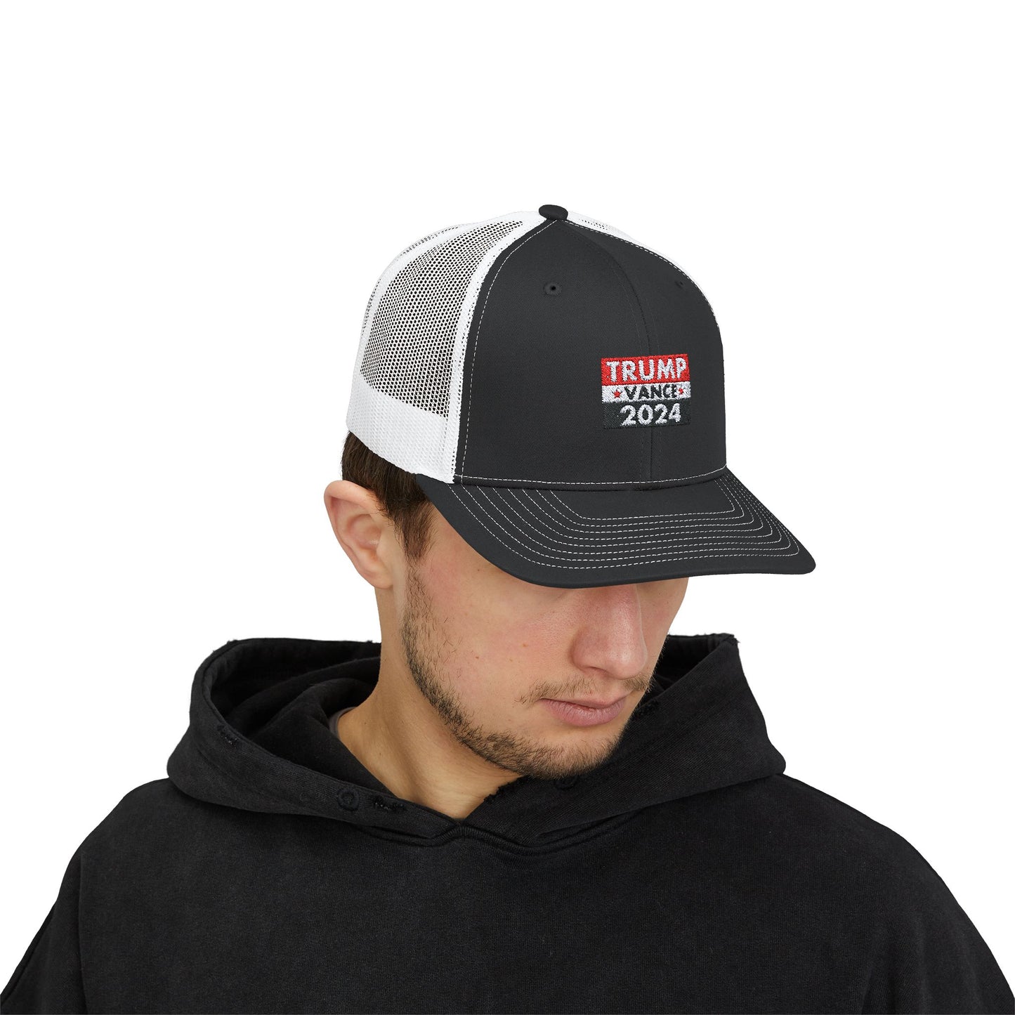 Trump Vance Snapback Trucker Cap