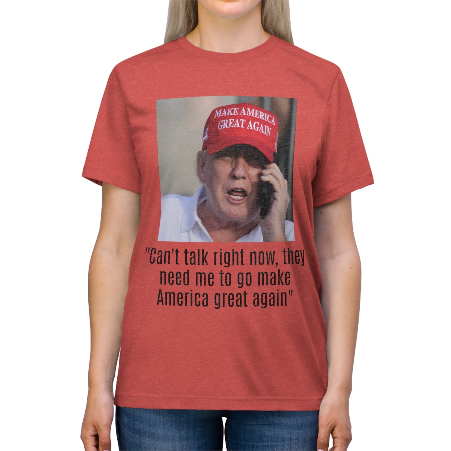 Unisex Can't Talk Trump Tee