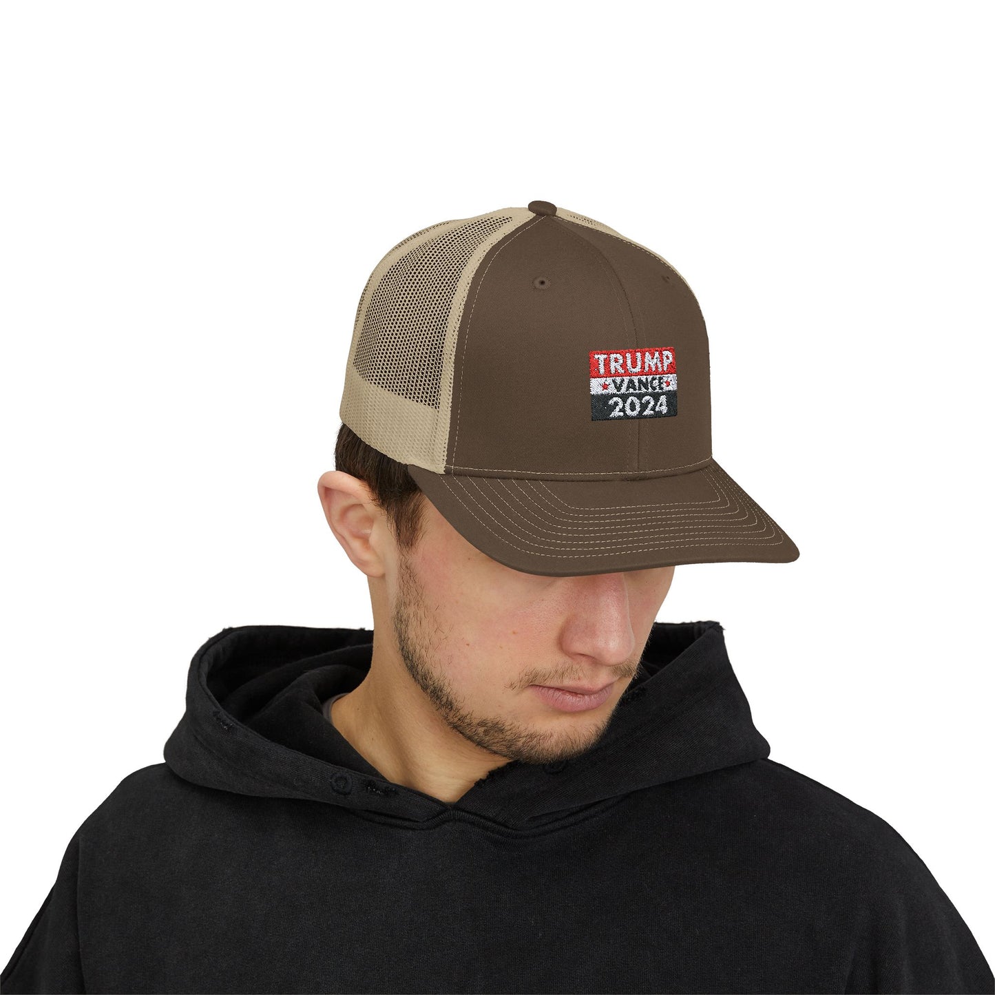 Trump Vance Snapback Trucker Cap