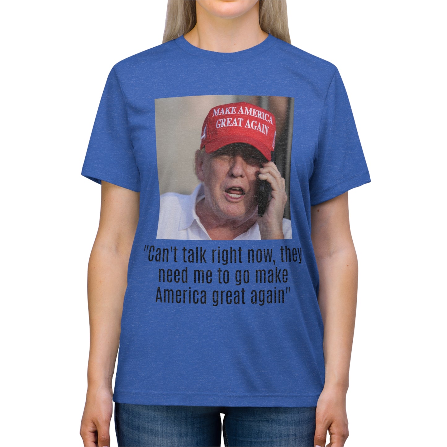 Unisex Can't Talk Trump Tee