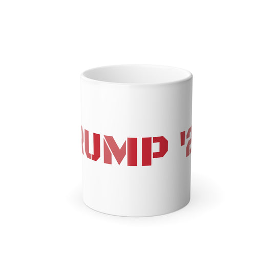 Red Trump 11oz Color Changing Mug